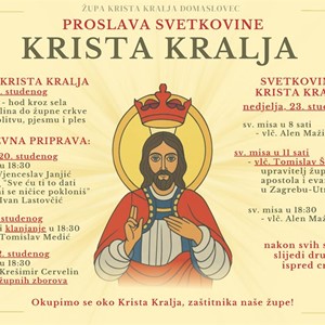 Proslava svetkovine Krista Kralja u Domaslovcu